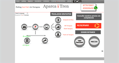 Desktop Screenshot of aparca-i-tren.com